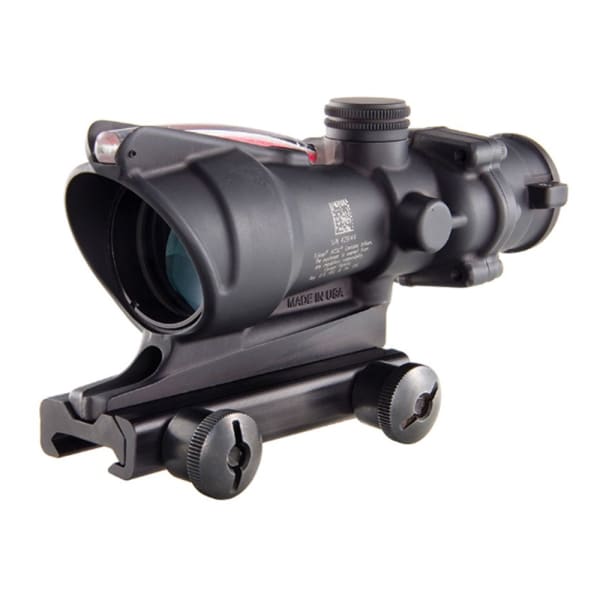 Trijicon ACOG 4x32 Dual Illuminated Riflescope w/ Red MRAD Tree &amp; Chevron, TA51 Picatinny Mount 100832