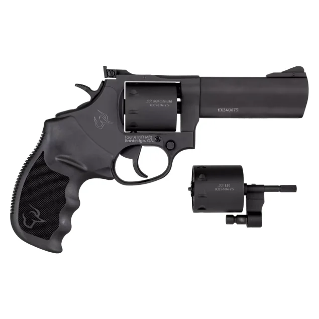 Taurus M992 Tracker .22LR / .22WMR 4" Bbl Black DA/SA Revolver w/ Swappable 9rd Cylinders 2-992041
