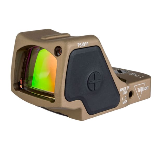 Trijicon RMR HD 55 MOA Adjustable LED Reticle Red Dot Sight w/ 1 MOA Dot, Hard Anodized Coyote Brown 3200012