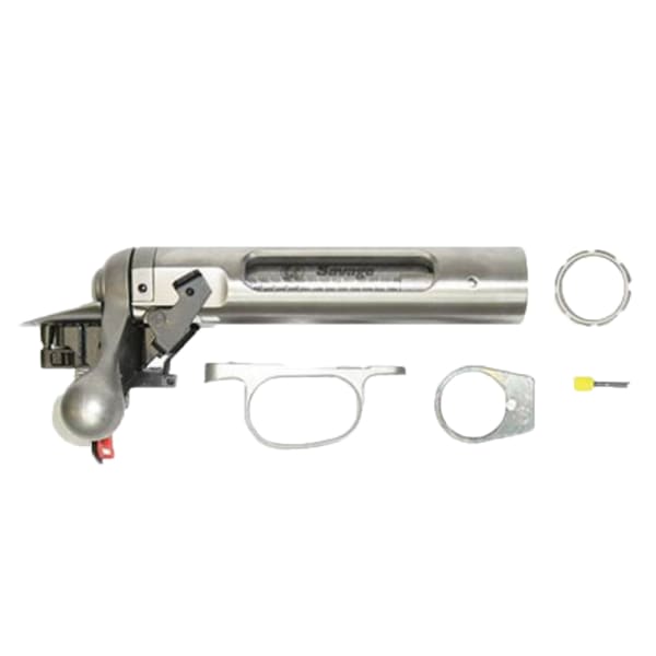Savage Arms .308 Dual-Port Target Action w/Bolt Assembly, Trigger Group Assembly, Barrel Locknut, Recoil Lug &amp; Trigger Guard 18637