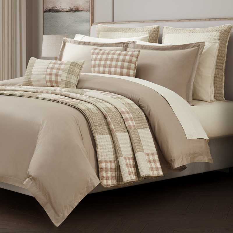 Almond Full/Queen Duvet Cover 3Pc. Set
