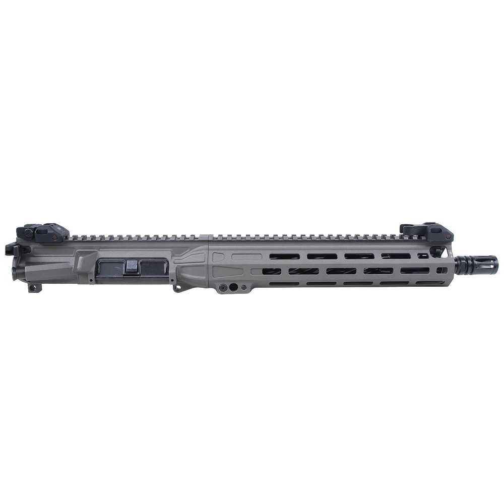 LWRC ICMKII 5.56mm 12&quot; 1/7&quot; 1/2x28 Tungsten Grey Short Barrel Rifle Upper ICMKIIU5TG12S