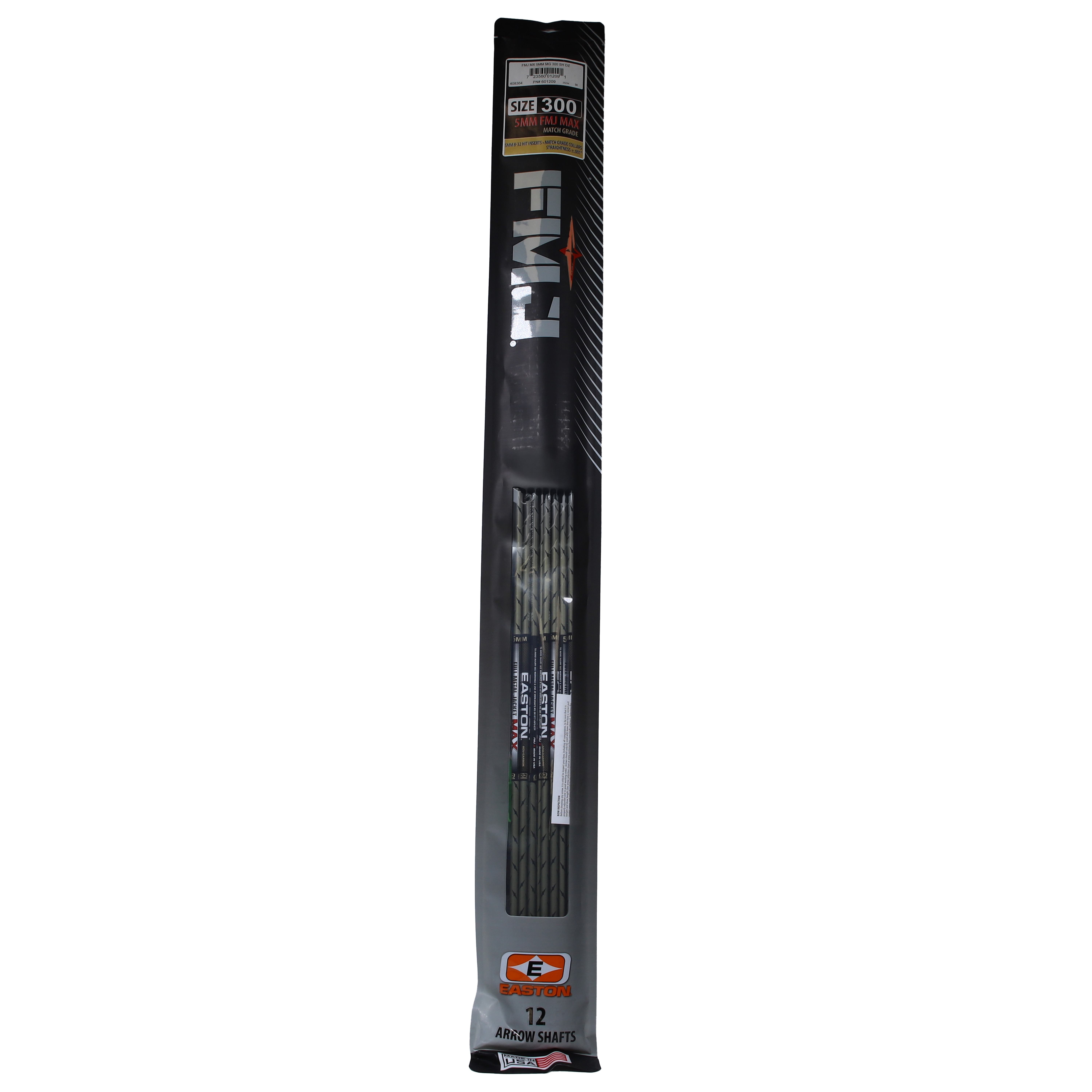 Easton Hunting Arrows FMJ Max 5mm Match Grade Pro Shop Series w/ Hit Inserts &amp; Collars DZ (12) 601209