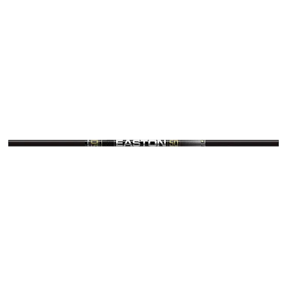Easton Hunting Arrows 5.0 5mm w/ 50 Grain Steel Halfout DZ (12) 202036