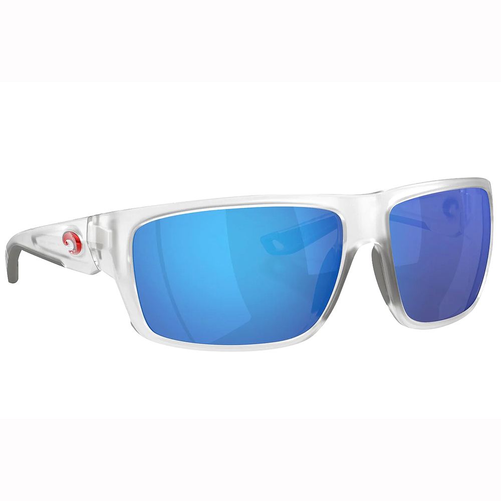 Costa Starboard &amp; Stripes Collection Fly Line Matte Clear Frame Blue Mirror 580G Lenses 06S9129-91291564