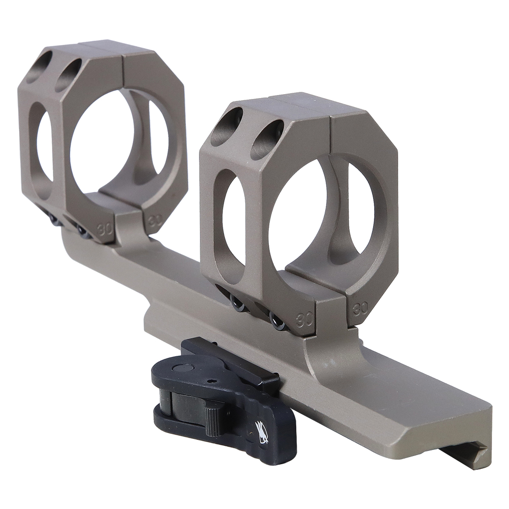 ADM AD-SCOUT 30mm Single QD Lever FDE Scope Mount 2&quot; Offset