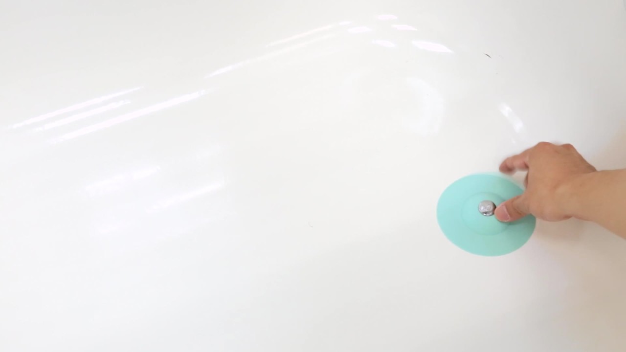 thumbnail video image 2 of Umbra Flex Drain Stop - Hair Catcher, 2 of 15