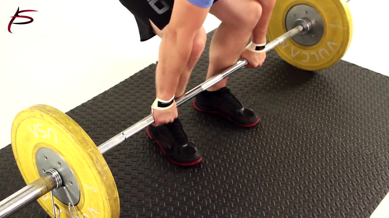 thumbnail video image 2 of ProsourceFit Pair of Weight Lifting Straps for Men and Women, Adjustable Cotton Straps for Improved Grip, 2 of 7