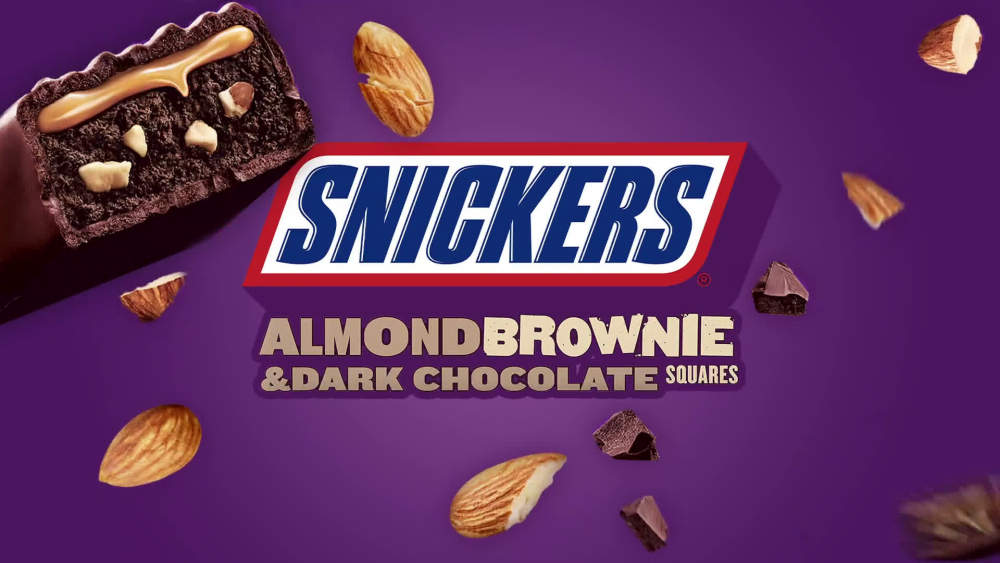 Snickers Almond Brownie Candy Dark Chocolate Bar 1.2oz