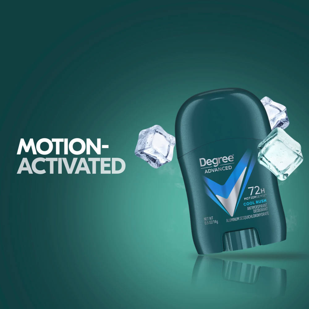 Degree Advanced Antiperspirant Deodorant Cool Rush Antiperspirant For