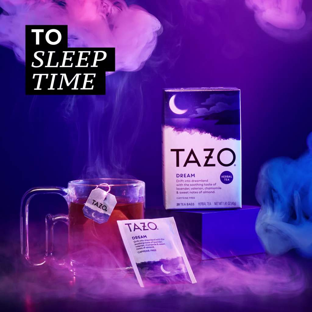 thumbnail video image 2 of TAZO Dream Herbal Tea, Caffeine-Free, Tea Bags 20 Count, 2 of 8