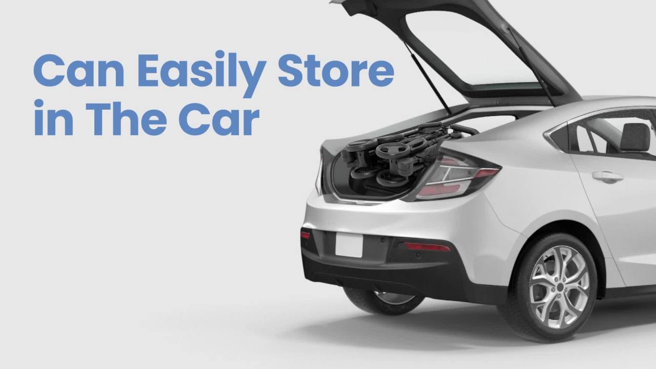 thumbnail video image 2 of Delta Children The Clutch Lightweight Stroller, Pink, 2 of 18