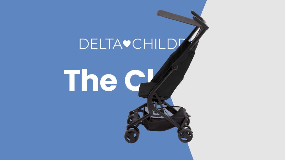 Delta Children The Clutch Lightweight Stroller, Pink