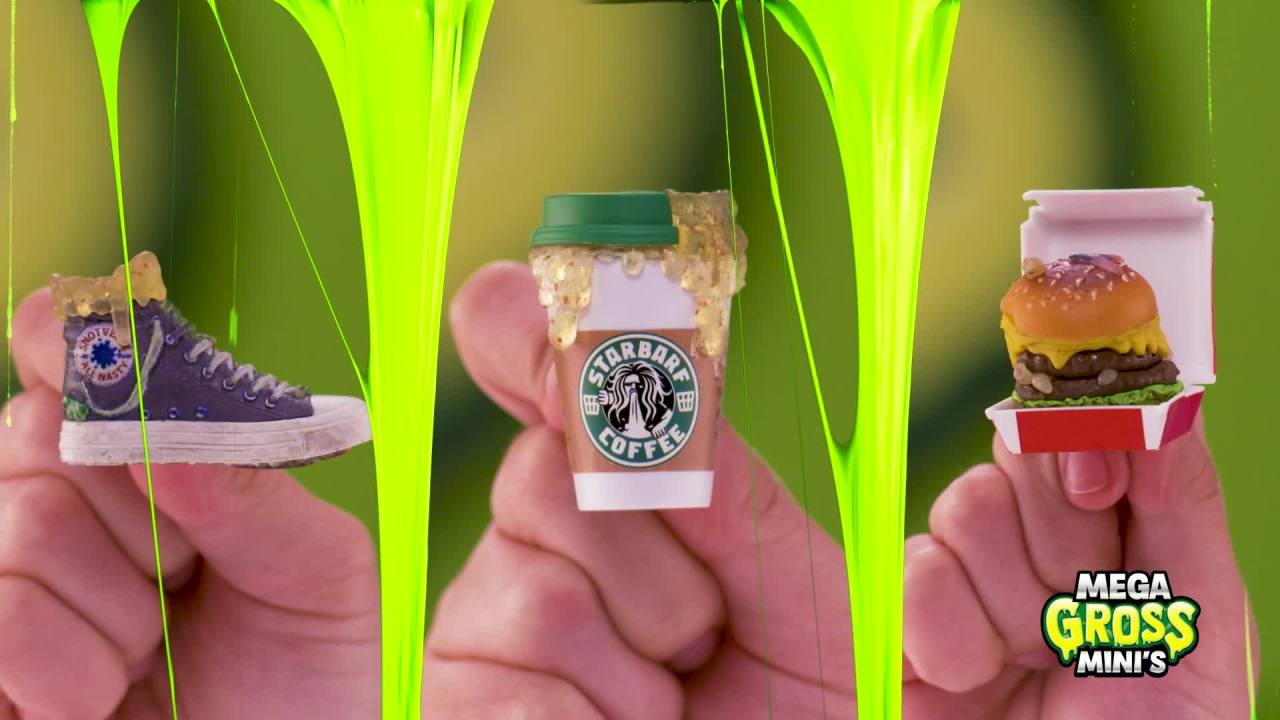 thumbnail video image 2 of 5 Surprise Mega Gross Minis Novelty & Gag Toy by ZURU Ages 4 - 99, 2 of 15