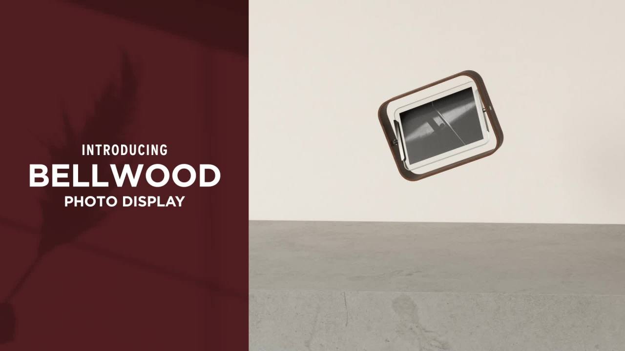 thumbnail video image 2 of Umbra Bellwood Desk Frame, 2 of 14