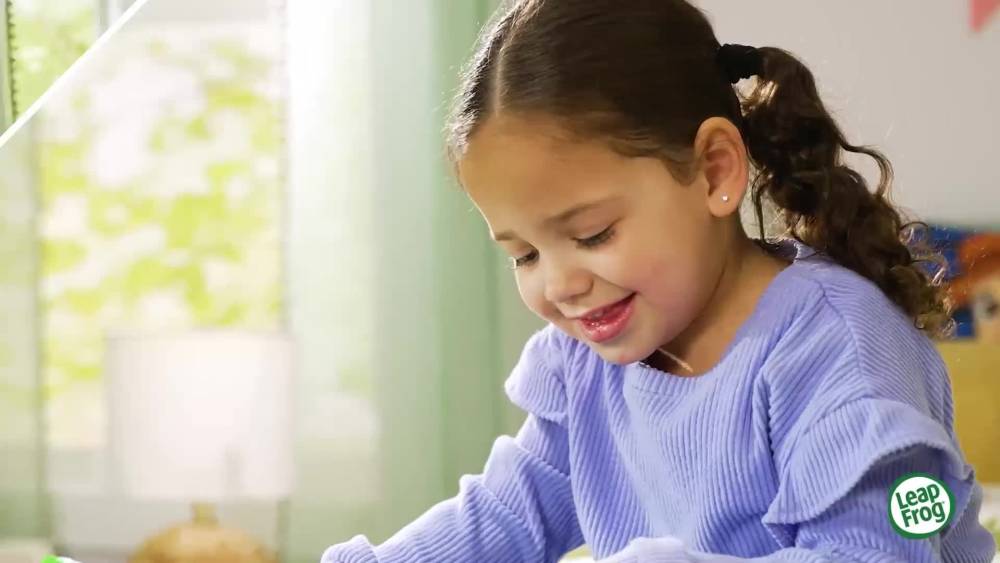thumbnail video image 2 of LeapFrog Toy Story 5 Interactive Lilypad Tablet for Toddlers Ages 3-5 Years, 2 of 11