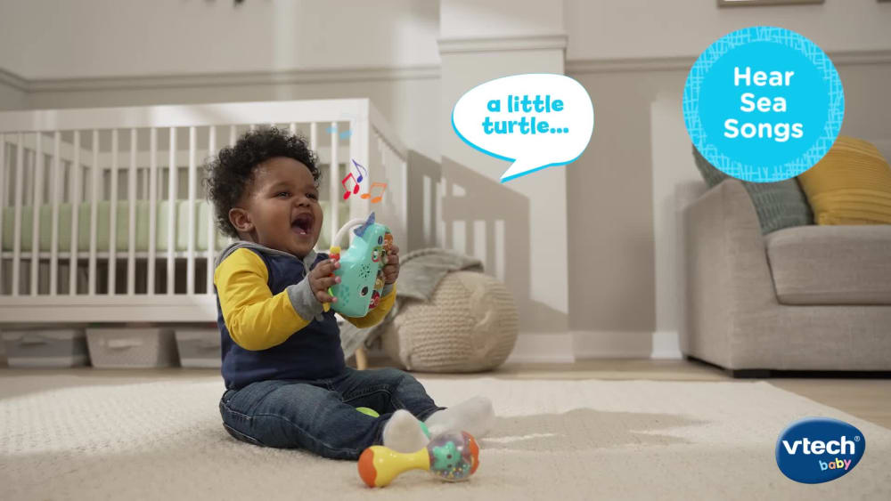 thumbnail video image 3 of VTech Baby Shake the Sea Ocean Melodies Baby and Toddler Toys, 3 of 10