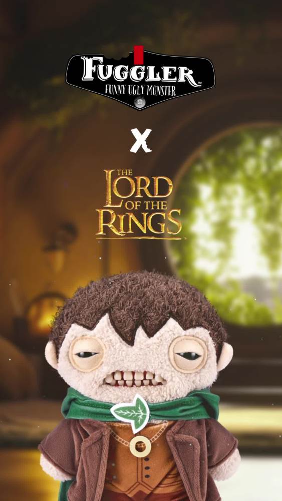 thumbnail video image 2 of Fuggler 9 inch Lord of The Rings (Frodo), Funny Ugly Monster Soft Stuffed Plush Toy by ZURU, 2 of 11