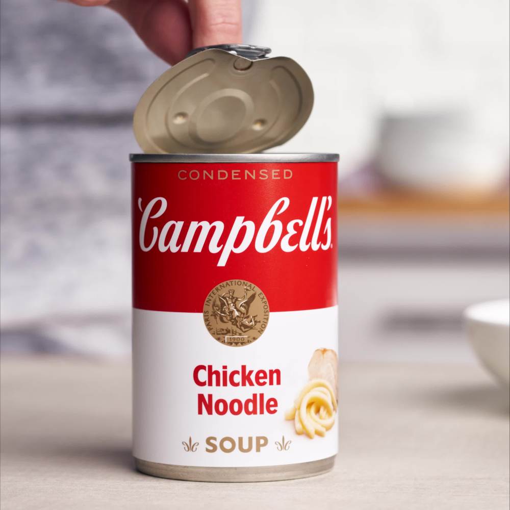 Campbell’s Condensed Chicken Noodle Soup, 10.75 oz Can, 4 Count - image 2 of 14