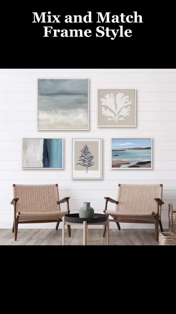 thumbnail video image 2 of Kate and Laurel Sylvie Beaded Organic Lines Black and White Abstract Vintage Framed Canvas Wall Art by Statement Goods, 30x30 Gold, Black and White Abstract Art for Wall, 2 of 7