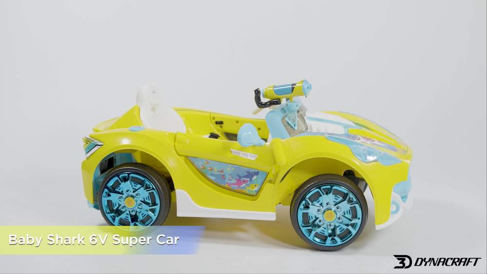 Baby Shark 6V Super Car