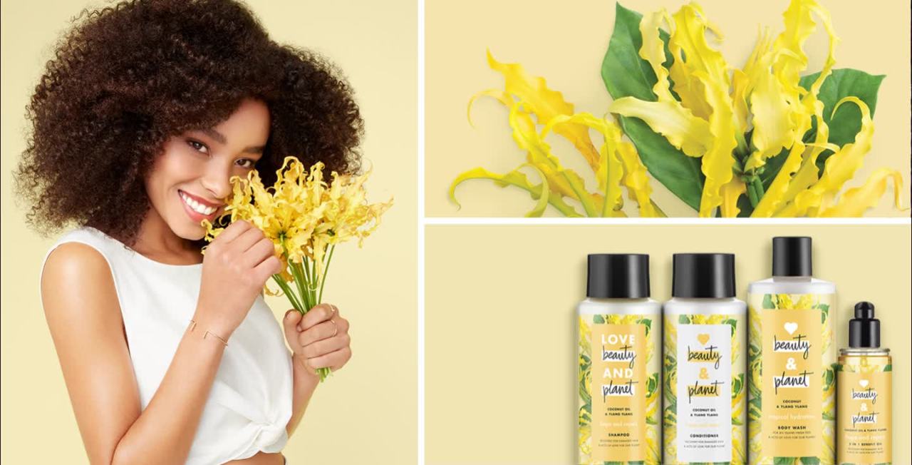 thumbnail video image 2 of Love Beauty and Planet Smooth and Serene Conditioner Argan Oil and Lavender, 13.5 oz, 2 of 5