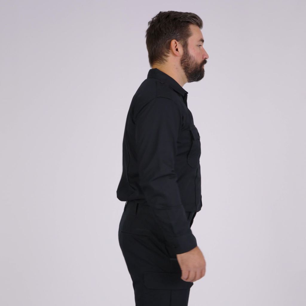 thumbnail video image 2 of Propper Men's Duty Ripstop Long Sleeve Shirt, 2 of 6