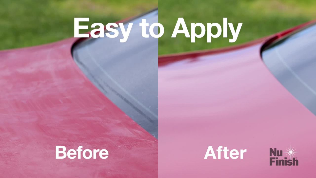 thumbnail video image 2 of Nu Finish The Once A Year Car Polish, 16 oz. bottle, 2 of 8