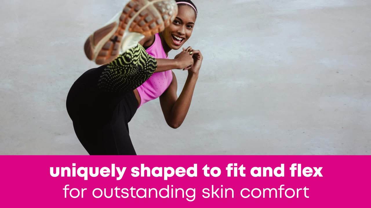 thumbnail video image 2 of U by Kotex Balance Wrapped Panty Liners, Regular Length, 80 Count, 2 of 9