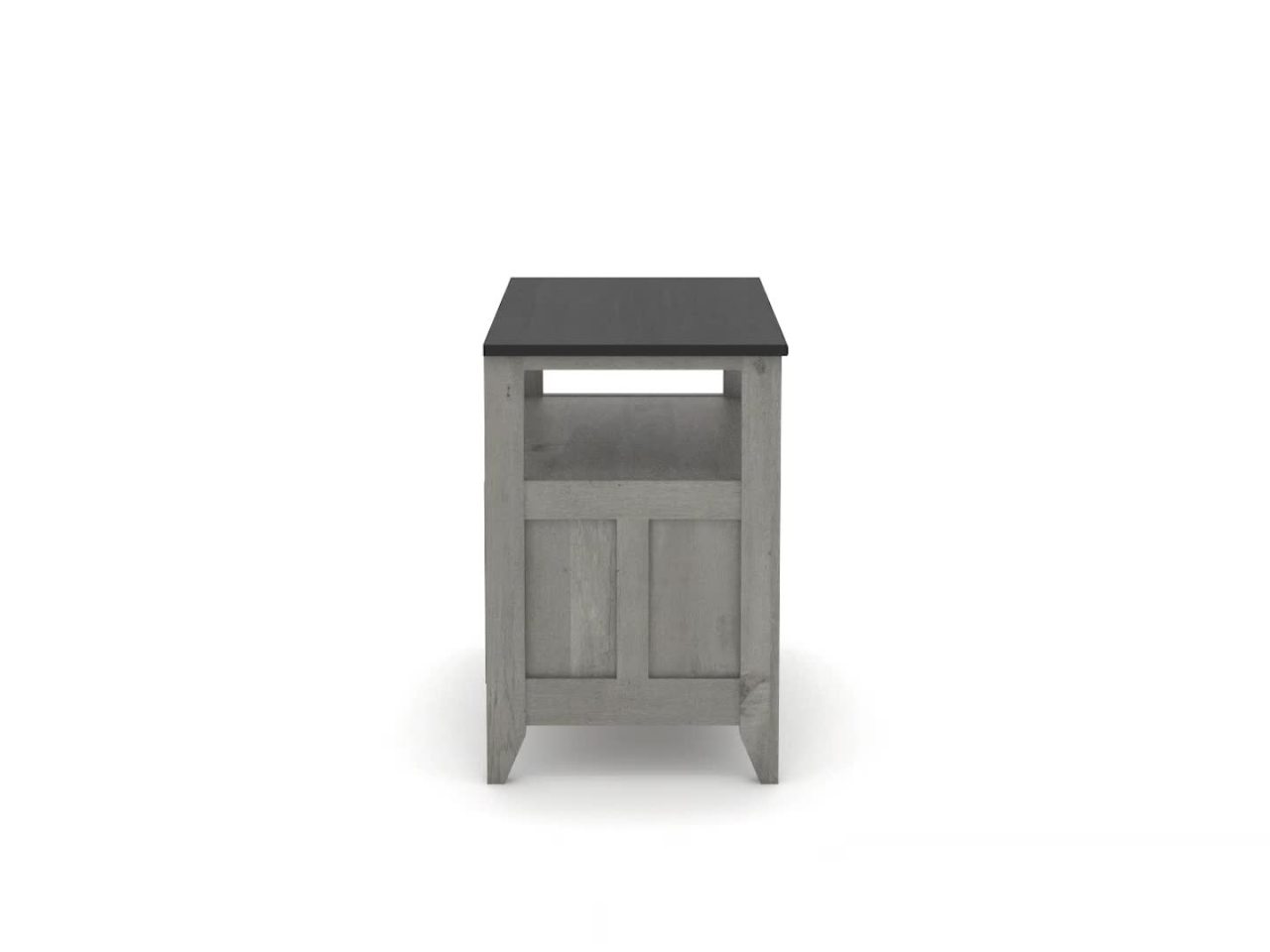 thumbnail video image 2 of Sauder August Hill Open Shelf Lateral File Cabinet, Mystic Oak Finish, 2 of 12