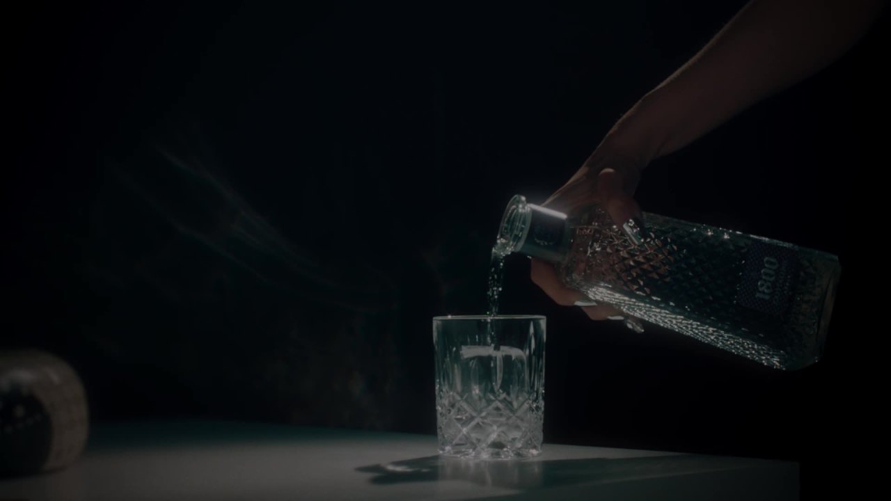 thumbnail video image 2 of 1800 Tequila Cristalino, 750 ml Glass Bottle, 40% ABV, 2 of 11