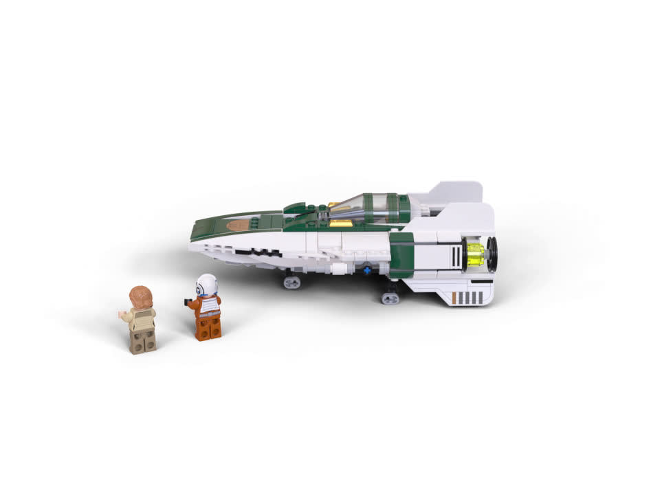 LEGO Star Wars: The Rise of Skywalker Resistance A-Wing Starfighter 75248 Advanced Collectible Starship Model Set (269 Pieces) - image 2 of 6