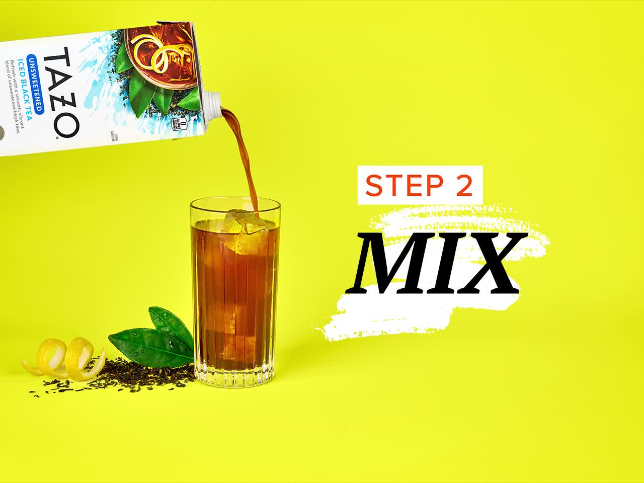 thumbnail video image 2 of TAZO Iced Tea Concentrate, Black Tea, 32 oz Carton, 2 of 9
