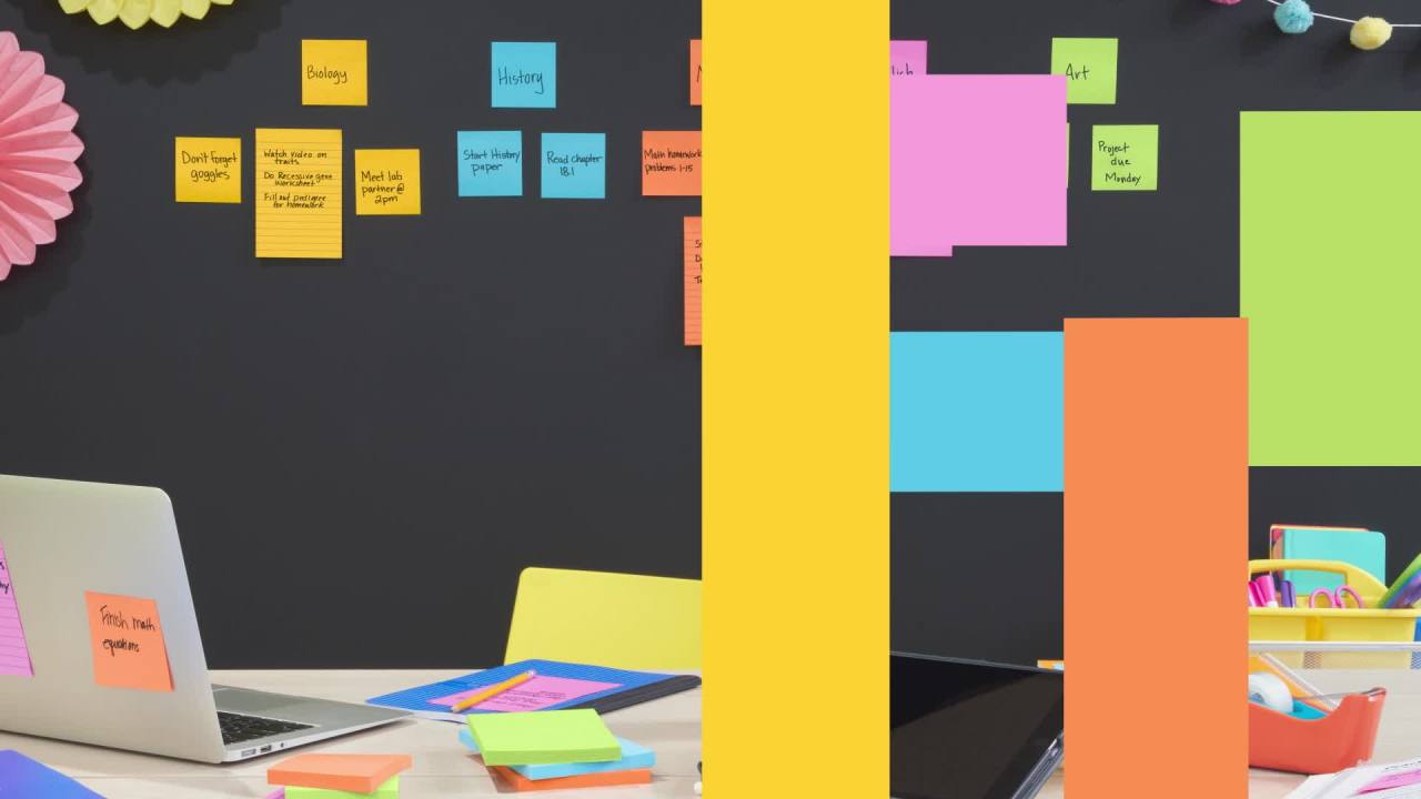 thumbnail video image 2 of Post-it Super Sticky Notes, Telephone Message, 4 in x 5 in, Lined, 4 Pads, 2 of 11