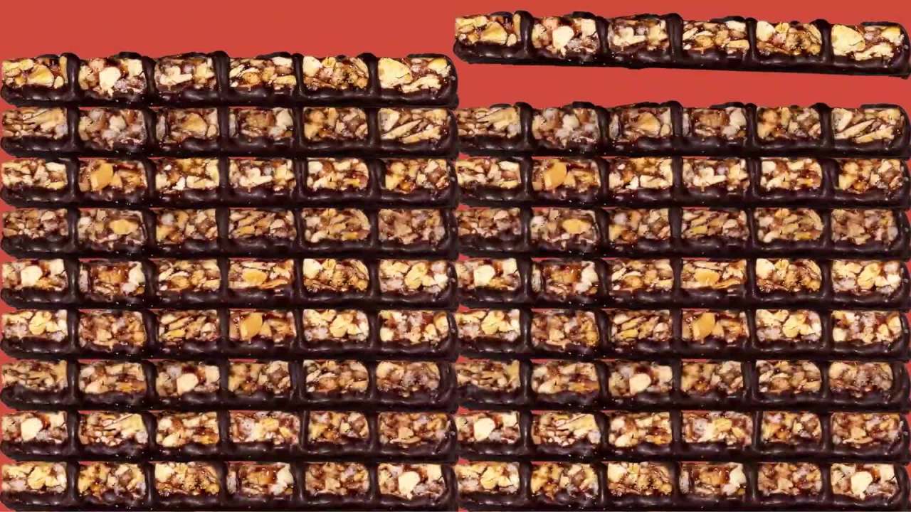 thumbnail video image 2 of KIND Thins Gluten Free Peanut Butter Dark Chocolate Bars, 0.74 oz, 10 Count Box, 2 of 8