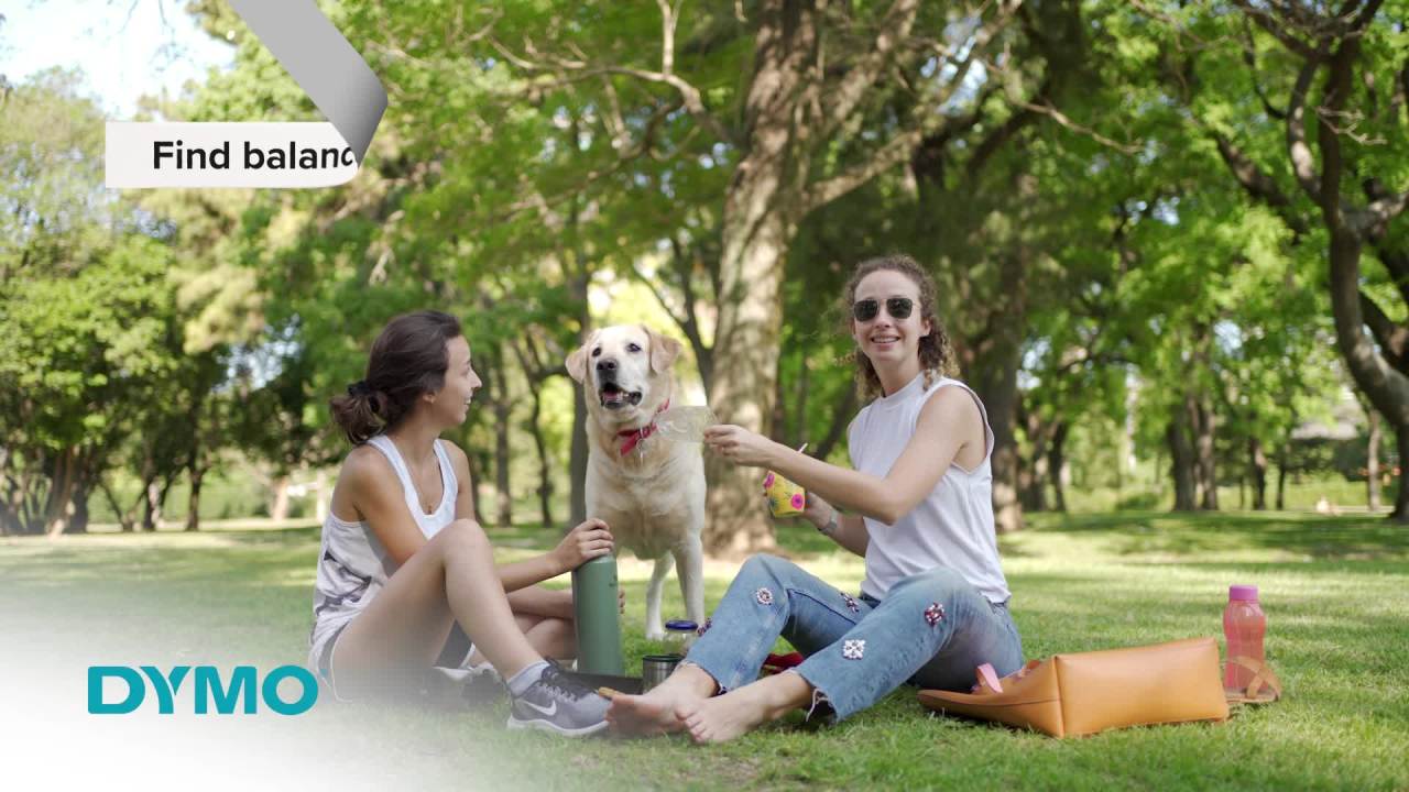 thumbnail video image 3 of DYMO LetraTag 200 Bluetooth Label Maker, Includes 1 White Paper Label Tape, 3 of 14