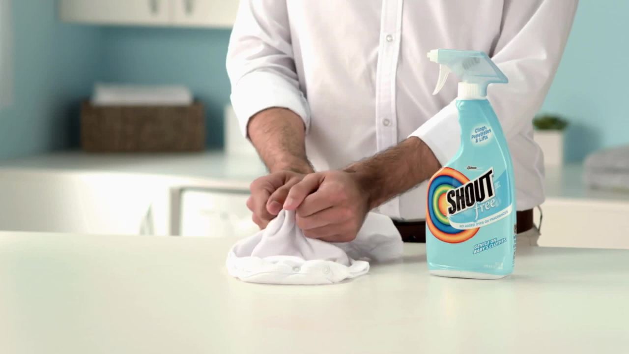 thumbnail video image 2 of (2 pack) Shout Free, Laundry Stain Remover, 22 fl oz, 2 of 15