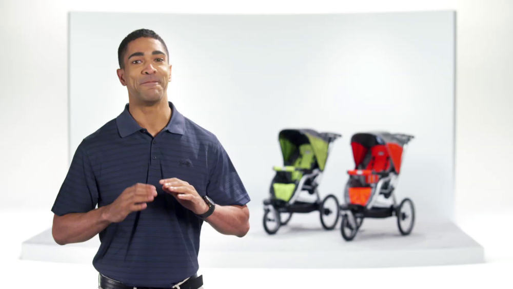 Chicco TRE Jogging Stroller Titan Black Grey Walmart