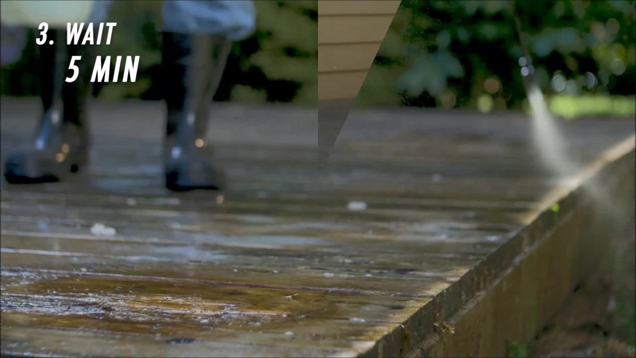 thumbnail video image 2 of 30 SECONDS Outdoor Cleaner - Cleans Stains Caused by Algae, Mold and Mildew, 1 Gallon Concentrate, 2 of 11