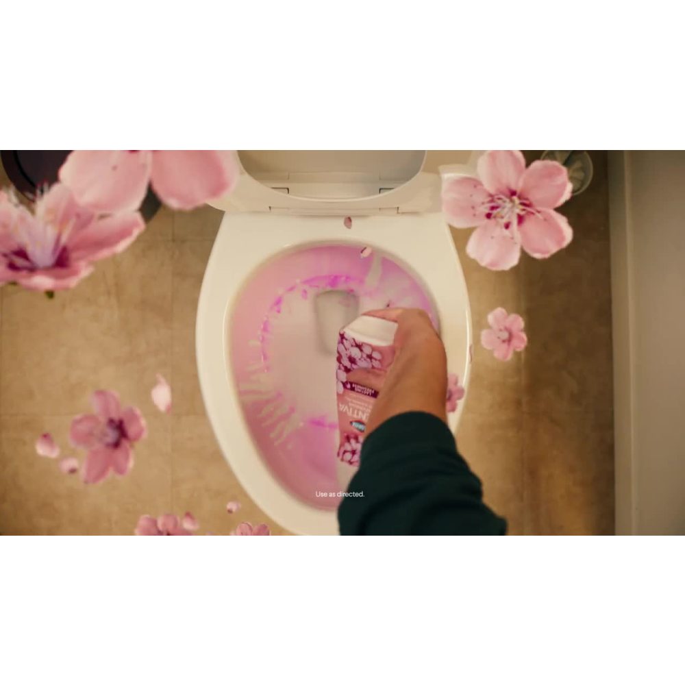 thumbnail video image 2 of (6 pack) Clorox Scentiva Bathroom Toilet Cleaning Gel, Cherry Blossom and Peach, 24 Fluid Ounces, 2 of 12