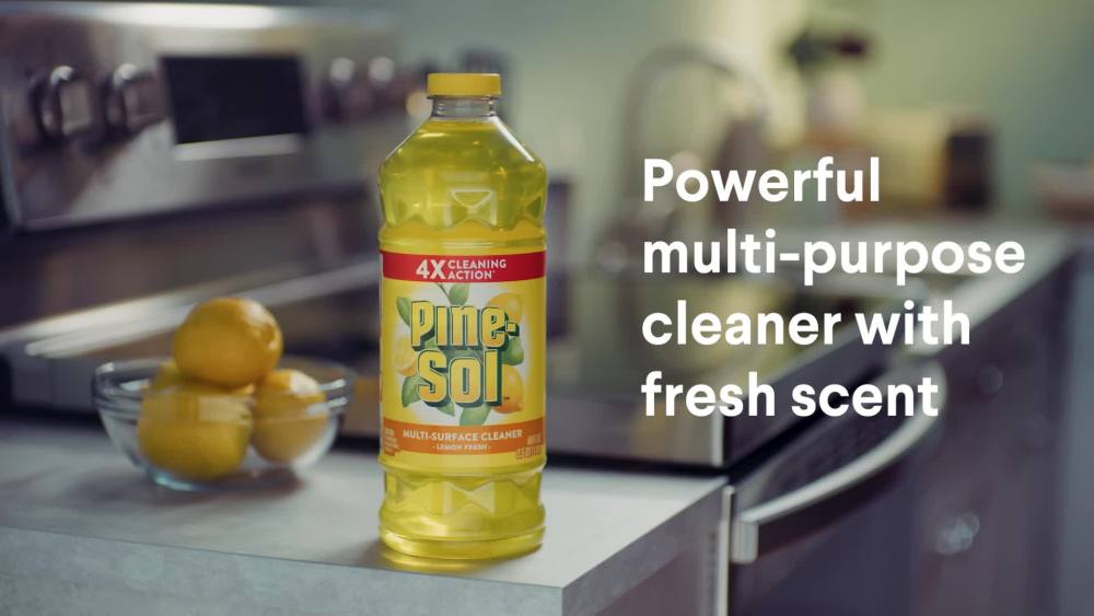 PineSol MultiSurface Cleaner, Lemon Fresh, 100 fl oz