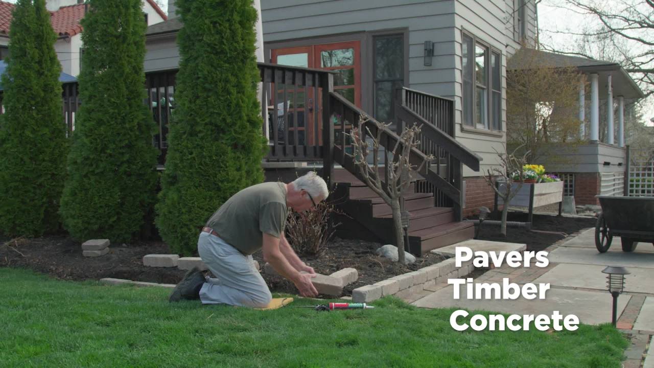 thumbnail video image 2 of Loctite Pl500 Adhesive Landscape Block & Stone, Pack of 1, Tan 10 fl oz Cartridge, 2 of 14