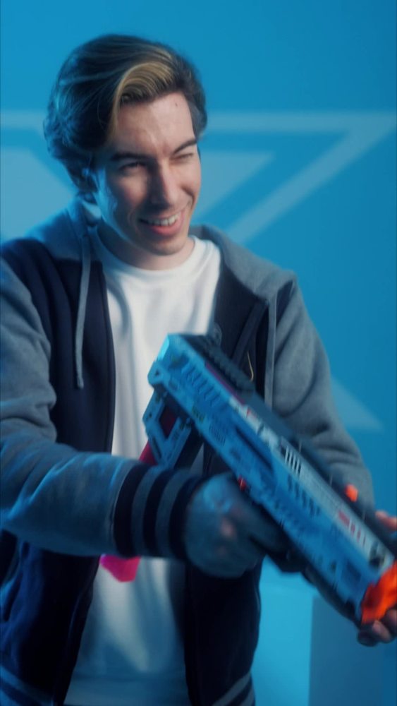 thumbnail video image 2 of XSHOT SKINS Pro Series Fury-X by ZURU with 40 Darts, Air Pocket Technology Darts and Dart Storage, Outdoor Toy for Boys and Girls, Teens and Adults, 2 of 10