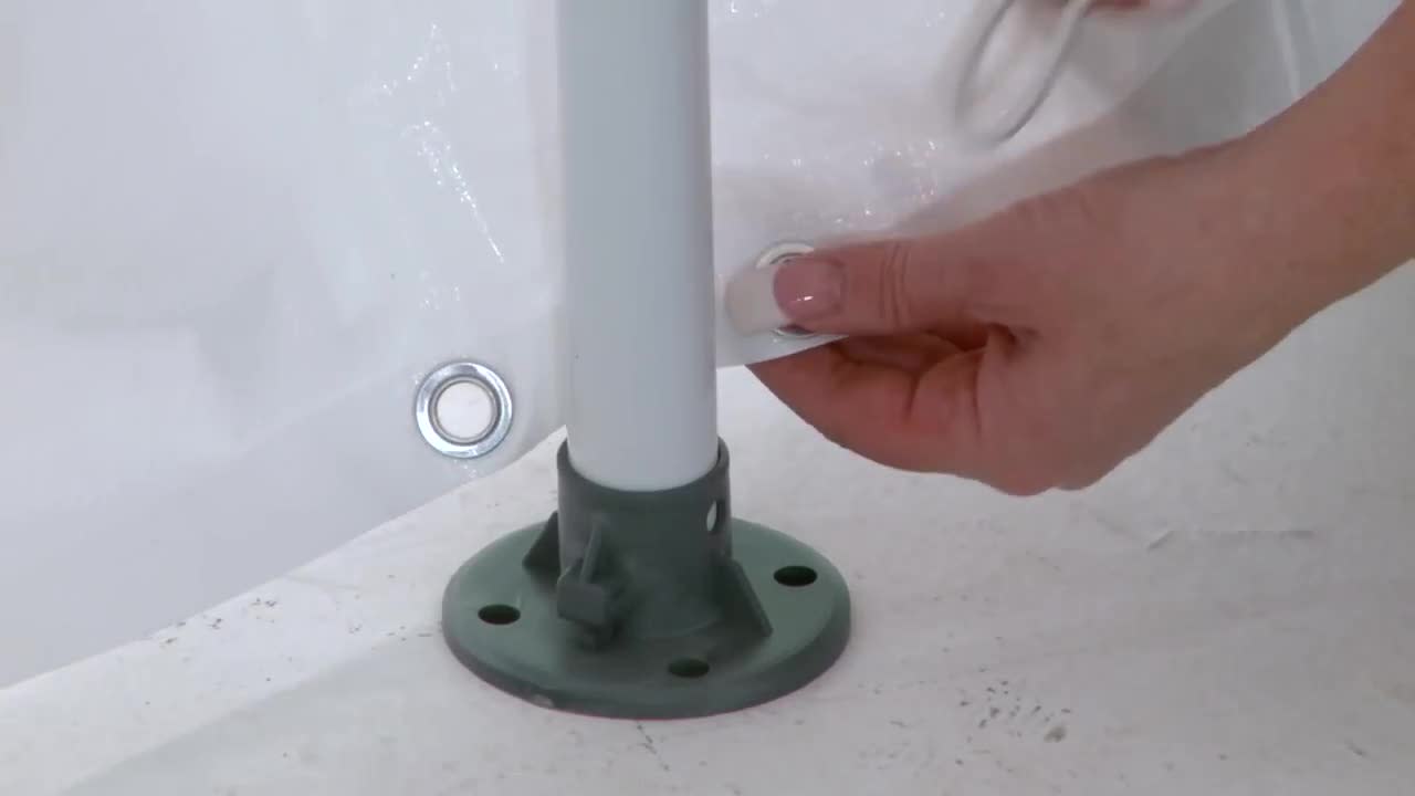 thumbnail video image 2 of ShelterLogic UltraMax™ 30 x 30 x 13 ft White Enclosure Kit White, 2 of 12