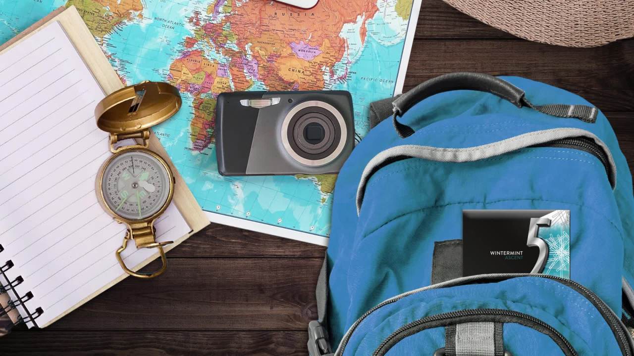 thumbnail video image 2 of 5 Gum Wintermint Ascent Sugar Free Chewing Gum, Five Gum  - 15 Sticks, 2 of 13