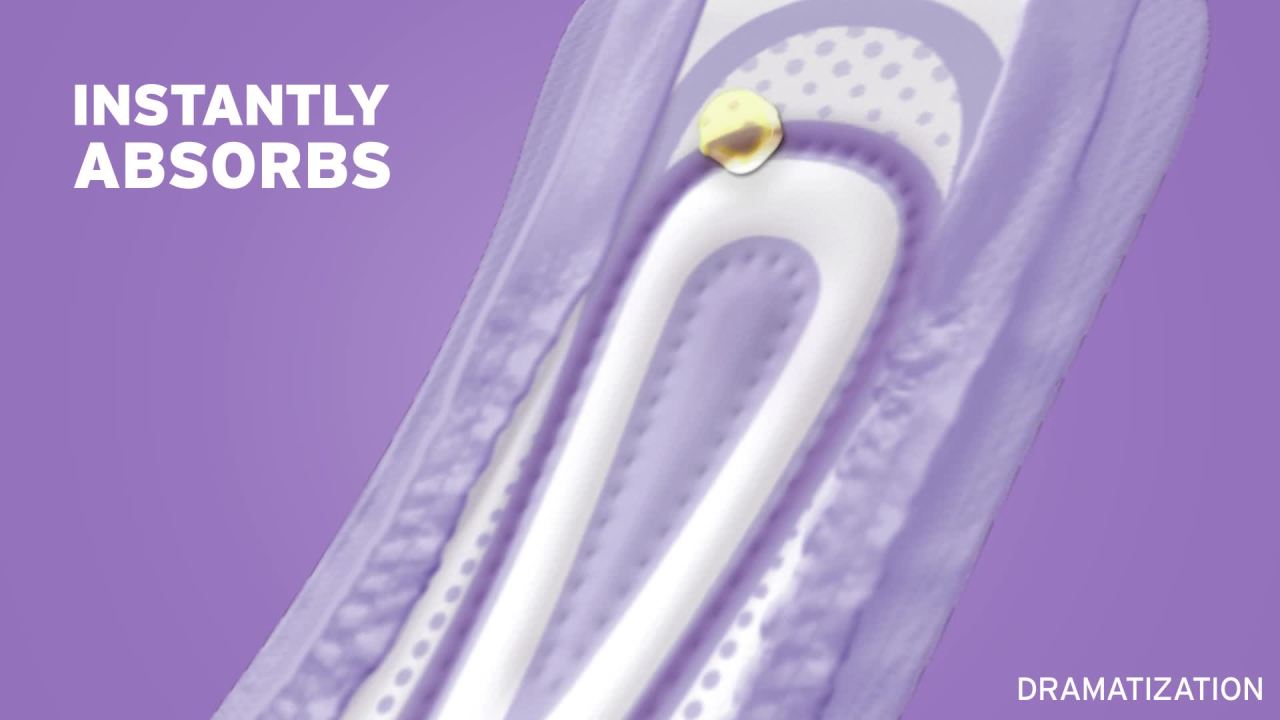 thumbnail video image 2 of Poise Ultra Thin Incontinence Pads, 7 Drop Ultra Absorbency, Long Length, 22 Count, 2 of 11