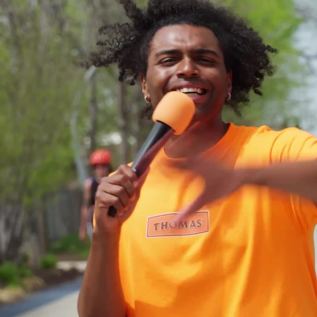 Thomas' High Protein Plain Bagels, 4 count, Bagels, 15.5 oz Bag