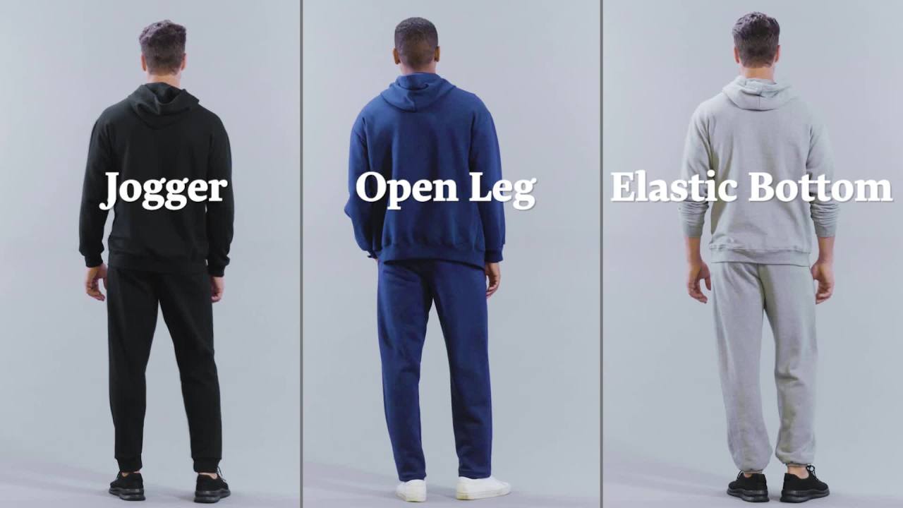 thumbnail video image 2 of Fruit of the Loom Men's EverSoft Fleece Open Bottom Sweatpants, Sizes S-2XL, 2 of 10