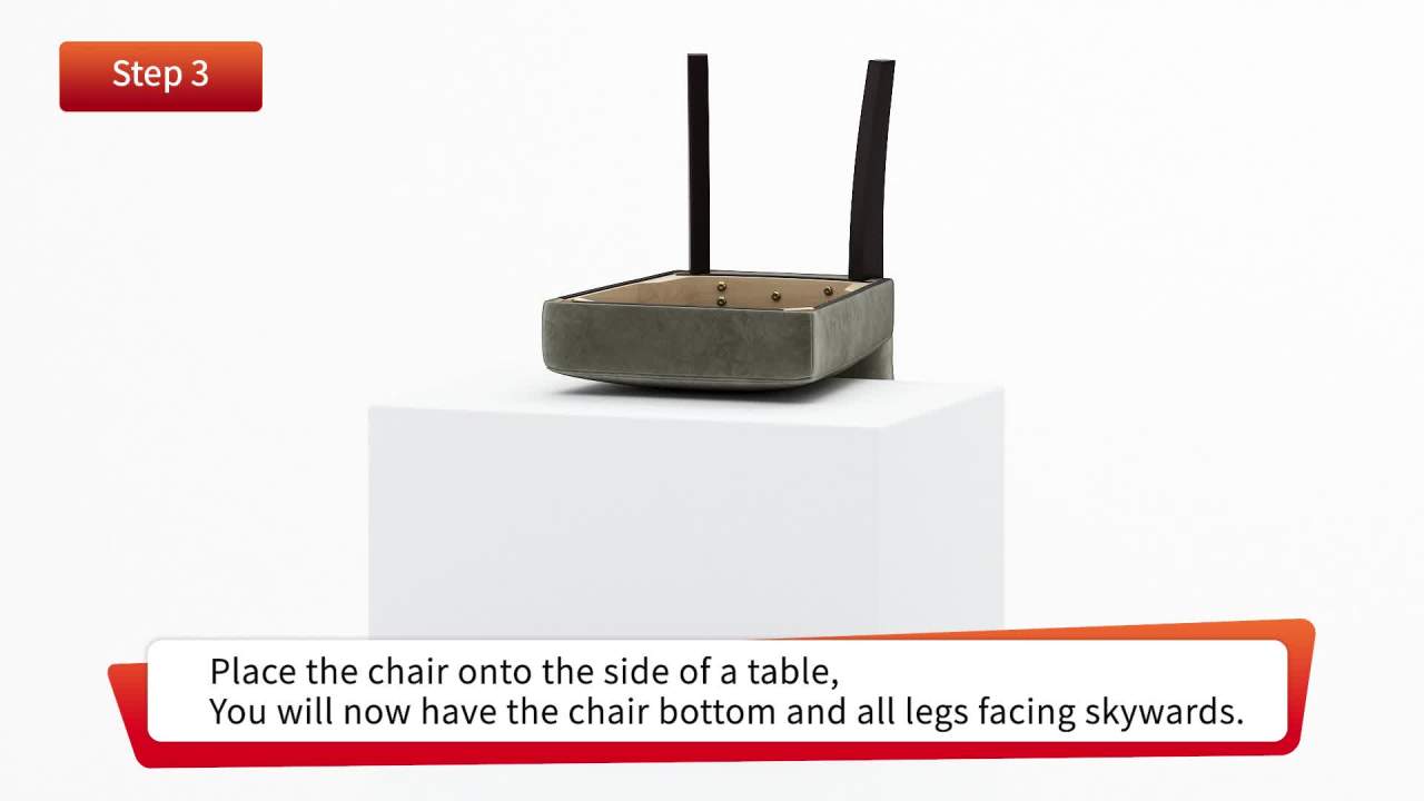 thumbnail video image 2 of GDF Studio Villere Contemporary Tufted Roll Top Dining Chairs, Set of 2, Gray Velvet and Dark Brown, 2 of 12