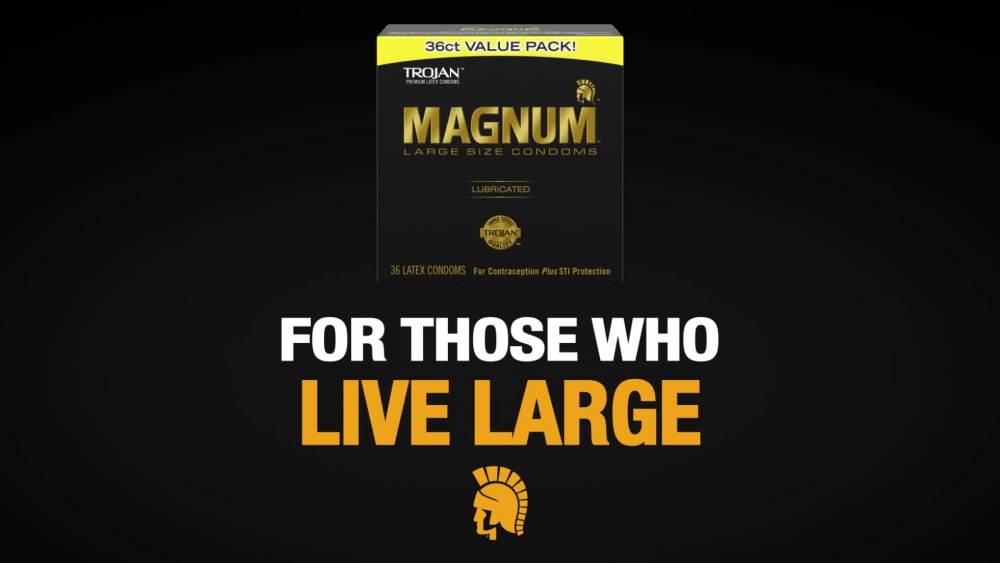 thumbnail video image 2 of Trojan Magnum Bareskin Large Size Condoms - 10 Count, 2 of 12